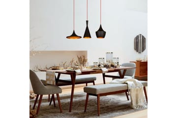 Taklampa Mangol Set Svart / Rany - Guld/Svart - Belysning & el - Inomhusbelysning & lampor - Taklampa & takbelysning - Pendellampor & hänglampor