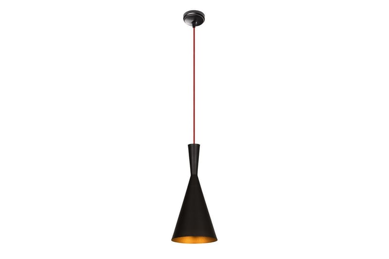 Taklampa Mangol Svart / Röd Diameter: 19 cm - Mörkröd/Svart - Belysning & el - Inomhusbelysning & lampor - Taklampa & takbelysning - Pendellampor & hänglampor