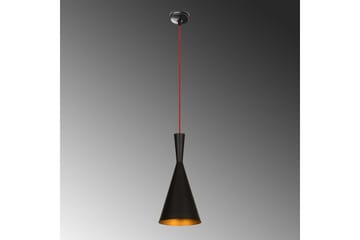 Taklampa Mangol Svart / Röd Diameter: 19 cm - Mörkröd/Svart - Belysning & el - Inomhusbelysning & lampor - Taklampa & takbelysning - Pendellampor & hänglampor