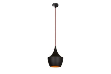 Taklampa Mangol Svart / Röd Diameter: 23 cm - Mörkröd/Svart - Belysning & el - Inomhusbelysning & lampor - Taklampa & takbelysning - Pendellampor & hänglampor