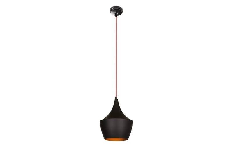 Taklampa Mangol Svart / Röd Diameter: 23 cm - Mörkröd/Svart - Belysning & el - Inomhusbelysning & lampor - Taklampa & takbelysning - Pendellampor & hänglampor