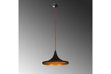 Taklampa Mangol Svart / Röd Diameter: 35 cm - Mörkröd/Svart - Belysning & el - Inomhusbelysning & lampor - Taklampa & takbelysning - Pendellampor & hänglampor