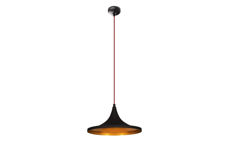 Taklampa Mangol Svart / Röd Diameter: 35 cm - Mörkröd/Svart - Belysning & el - Inomhusbelysning & lampor - Taklampa & takbelysning - Pendellampor & hänglampor