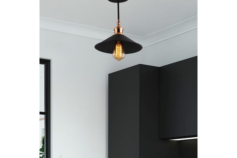 Taklampa Marulbury Svart - Svart - Belysning & el - Inomhusbelysning & lampor - Taklampa & takbelysning - Pendellampor & hänglampor