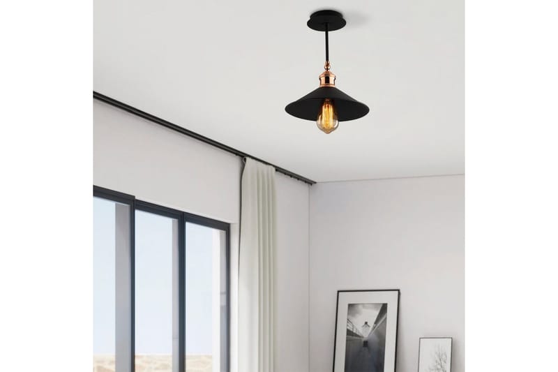 Taklampa Marulbury Svart - Svart - Belysning & el - Inomhusbelysning & lampor - Taklampa & takbelysning - Pendellampor & hänglampor