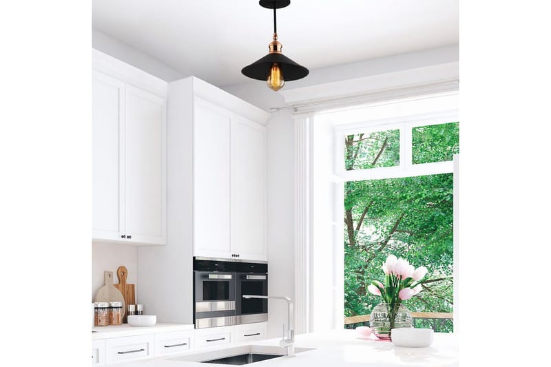 Taklampa Marulbury Svart - Svart - Belysning & el - Inomhusbelysning & lampor - Taklampa & takbelysning - Pendellampor & hänglampor