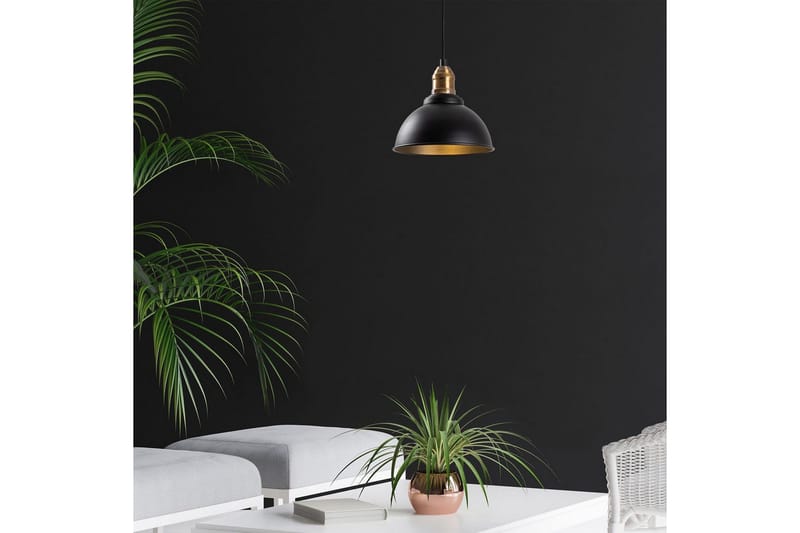 Taklampa Masatsune Svart / Antik - Svart / Antik - Belysning & el - Inomhusbelysning & lampor - Taklampa & takbelysning - Pendellampor & hänglampor