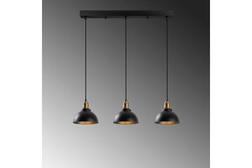 Taklampa Masatsune Tre Svart / Antik - Svart / Antik - Belysning & el - Inomhusbelysning & lampor - Taklampa & takbelysning - Pendellampor & hänglampor
