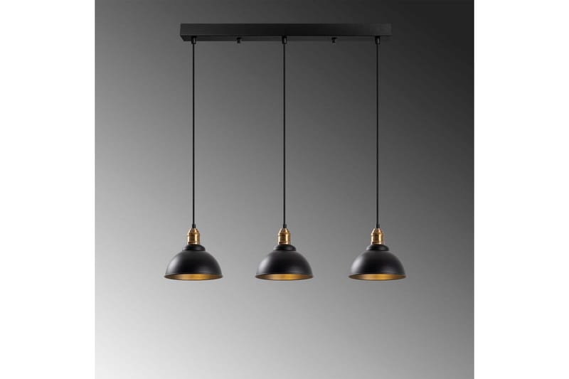 Taklampa Masatsune Tre Svart / Antik - Svart / Antik - Belysning & el - Inomhusbelysning & lampor - Taklampa & takbelysning - Pendellampor & hänglampor