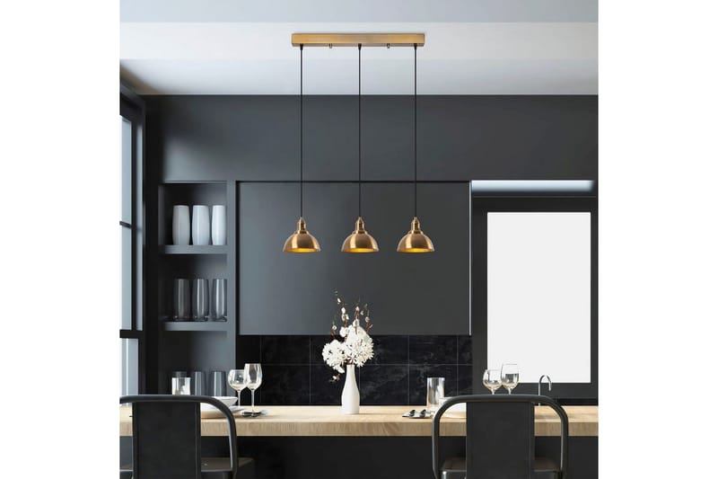 Taklampa Masatsune Tre Vintage - Vintage - Belysning & el - Inomhusbelysning & lampor - Taklampa & takbelysning - Pendellampor & hänglampor