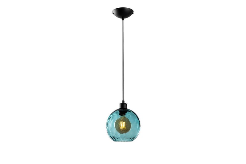 Taklampa Mayur Blå / Svart - Blå / Svart - Belysning & el - Inomhusbelysning & lampor - Taklampa & takbelysning - Pendellampor & hänglampor