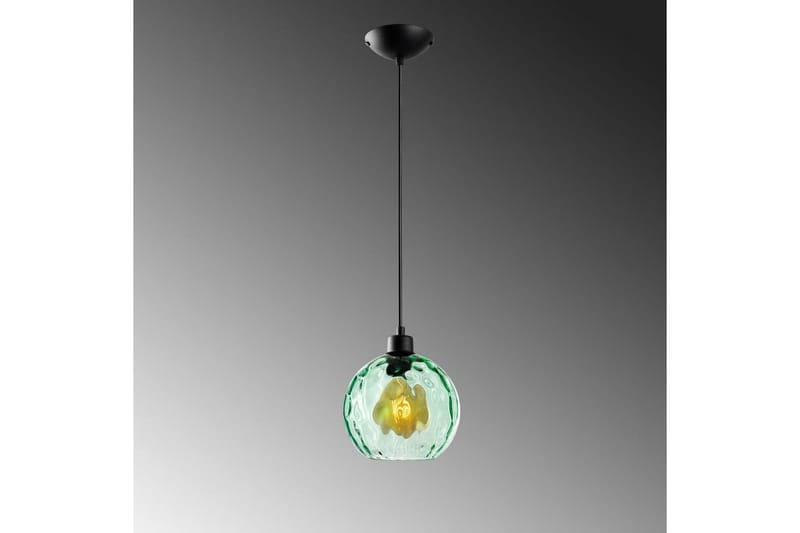 Taklampa Mayur Grön / Svart - Grön / Svart - Belysning & el - Inomhusbelysning & lampor - Taklampa & takbelysning - Pendellampor & hänglampor