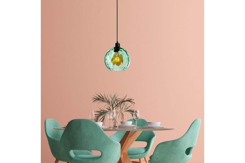 Taklampa Mayur Grön / Svart - Grön / Svart - Belysning & el - Inomhusbelysning & lampor - Taklampa & takbelysning - Pendellampor & hänglampor