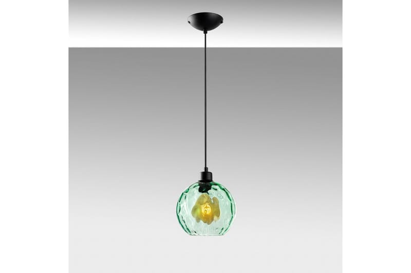 Taklampa Mayur Grön / Svart - Grön / Svart - Belysning & el - Inomhusbelysning & lampor - Taklampa & takbelysning - Pendellampor & hänglampor