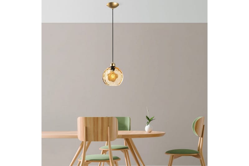 Taklampa Mayur Gul / Rany - Gul / Rany - Belysning & el - Inomhusbelysning & lampor - Taklampa & takbelysning - Pendellampor & hänglampor