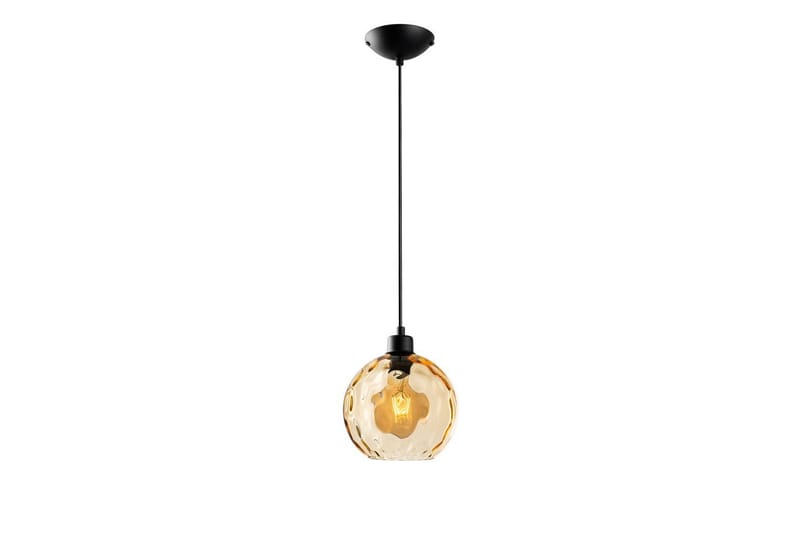 Taklampa Mayur Gul / Svart - Gul / Svart - Belysning & el - Inomhusbelysning & lampor - Taklampa & takbelysning - Pendellampor & hänglampor
