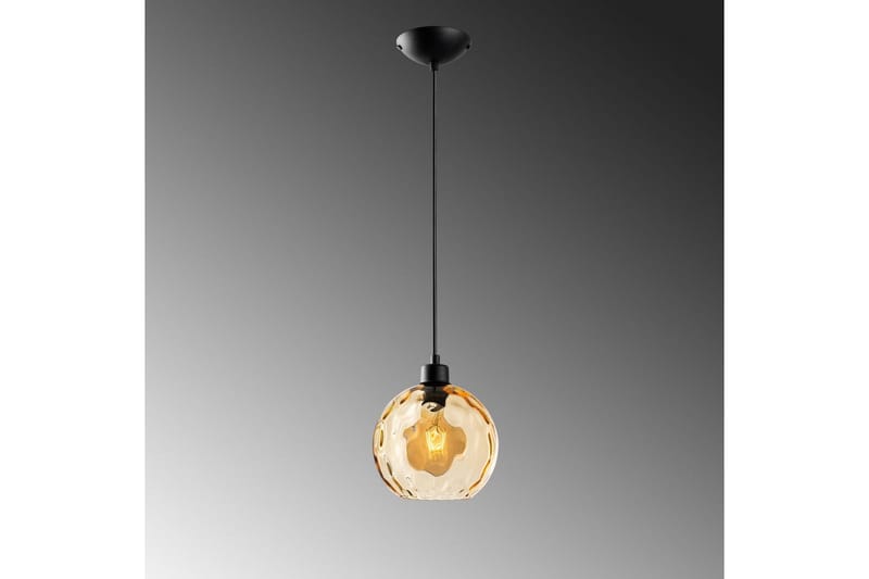 Taklampa Mayur Gul / Svart - Gul / Svart - Belysning & el - Inomhusbelysning & lampor - Taklampa & takbelysning - Pendellampor & hänglampor