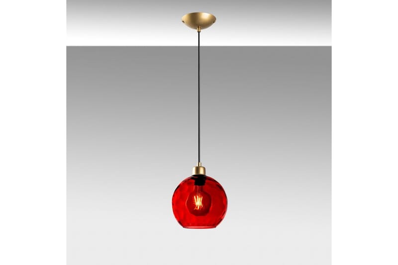 Taklampa Mayur Röd / Rany - Röd / Rany - Belysning & el - Inomhusbelysning & lampor - Taklampa & takbelysning - Pendellampor & hänglampor