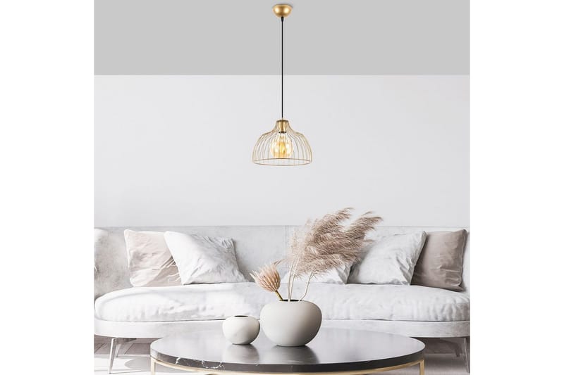 Taklampa Meron Shiny One Gold - Guld - Belysning & el - Inomhusbelysning & lampor - Taklampa & takbelysning - Pendellampor & hänglampor