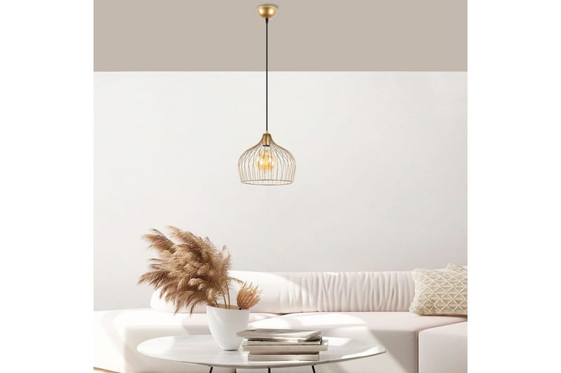 Taklampa Meron Shiny One Gold - Guld - Belysning & el - Inomhusbelysning & lampor - Taklampa & takbelysning - Pendellampor & hänglampor