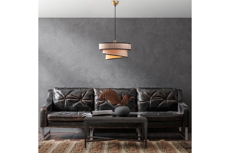 Taklampa Miwako Ljusbrun - Ljusbrun - Belysning & el - Inomhusbelysning & lampor - Taklampa & takbelysning - Pendellampor & hänglampor