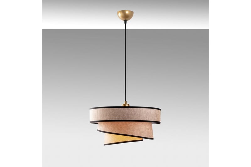 Taklampa Miwako Ljusbrun - Ljusbrun - Belysning & el - Inomhusbelysning & lampor - Taklampa & takbelysning - Pendellampor & hänglampor