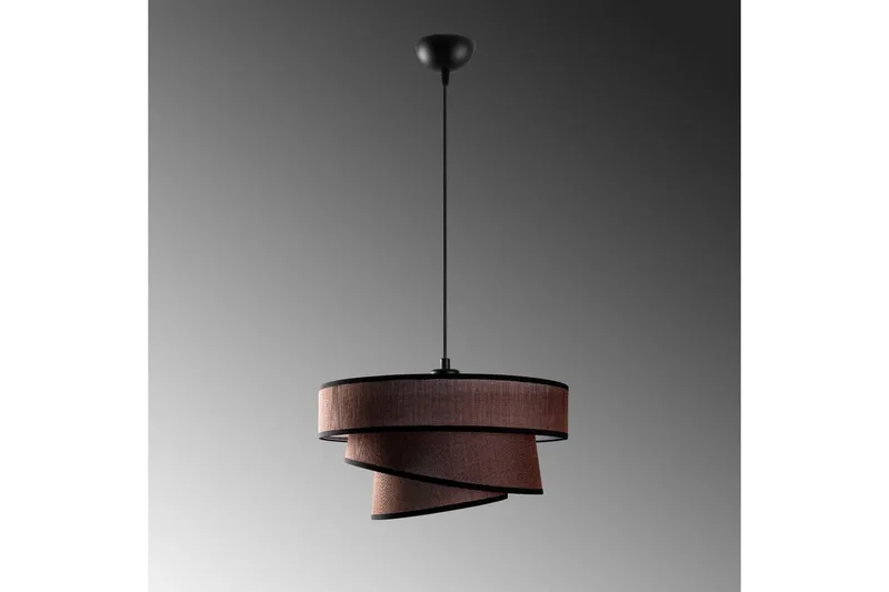 Taklampa Miwako Mörkbrun - Mörkbrun - Belysning & el - Inomhusbelysning & lampor - Taklampa & takbelysning - Pendellampor & hänglampor