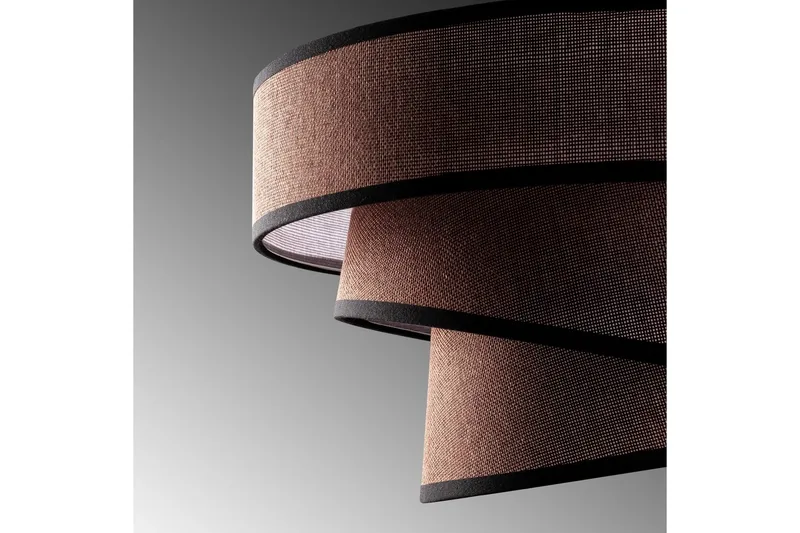 Taklampa Miwako Mörkbrun - Mörkbrun - Belysning & el - Inomhusbelysning & lampor - Taklampa & takbelysning - Pendellampor & hänglampor