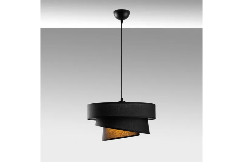 Taklampa Miwako Svart - Svart - Belysning & el - Inomhusbelysning & lampor - Taklampa & takbelysning - Pendellampor & hänglampor