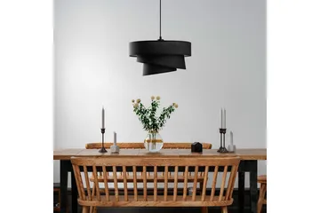Taklampa Miwako Svart - Svart - Belysning & el - Inomhusbelysning & lampor - Taklampa & takbelysning - Pendellampor & hänglampor