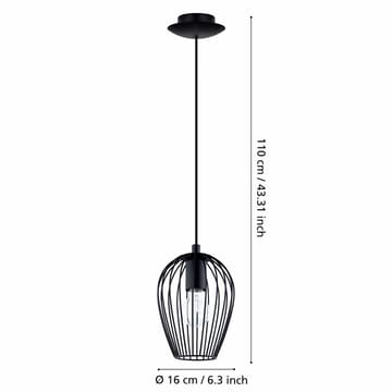 Taklampa Newtown - 160 mm - Belysning & el - Inomhusbelysning & lampor - Taklampa & takbelysning - Pendellampor & hänglampor