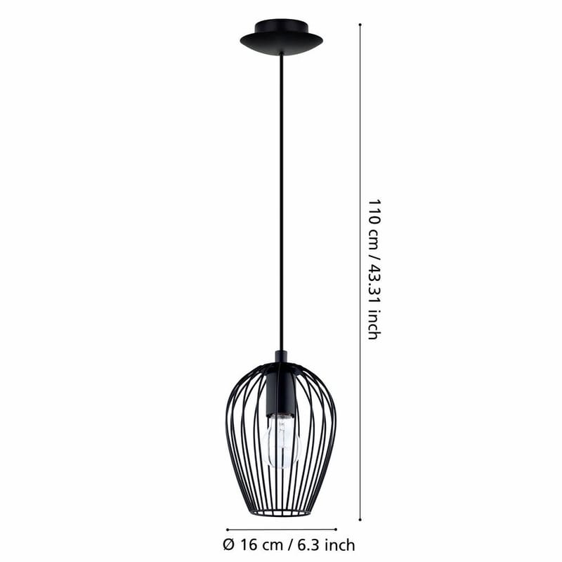 Taklampa Newtown - 160 mm - Belysning & el - Inomhusbelysning & lampor - Taklampa & takbelysning - Pendellampor & hänglampor