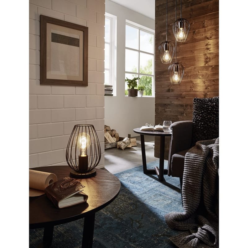 Taklampa Newtown Rund med 3 Lampor - 38 cm - Belysning & el - Inomhusbelysning & lampor - Taklampa & takbelysning - Pendellampor & hänglampor