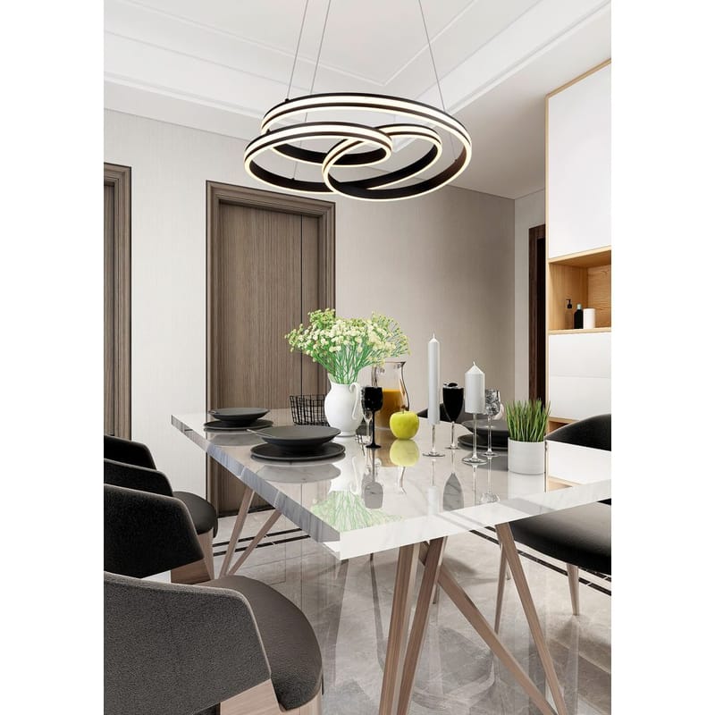 Taklampa Nuria - Mattsvart - Belysning & el - Inomhusbelysning & lampor - Taklampa & takbelysning - Pendellampor & hänglampor