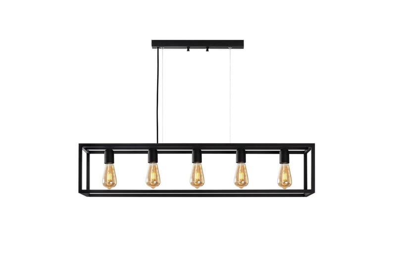 Taklampa Orika Horisontell Svart - Svart - Belysning & el - Inomhusbelysning & lampor - Taklampa & takbelysning - Pendellampor & hänglampor