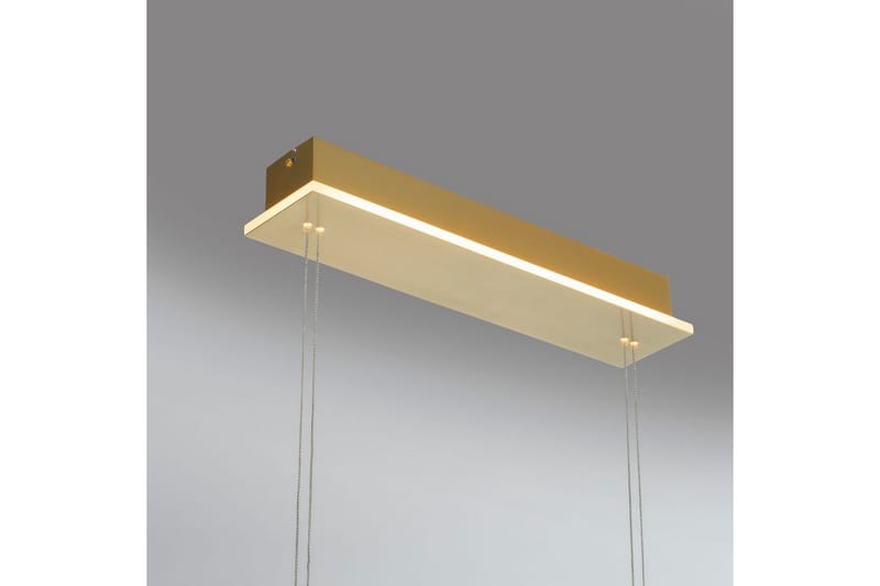 Taklampa Q-Etienne - 20x200x108,5 cm, Matt mässing - Belysning & el - Inomhusbelysning & lampor - Taklampa & takbelysning - Pendellampor & hänglampor