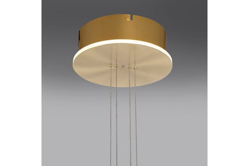 Taklampa Q-Etienne - 35x200x35 cm, Matt mässing - Belysning & el - Inomhusbelysning & lampor - Taklampa & takbelysning - Pendellampor & hänglampor