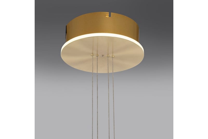 Taklampa Q-Etienne - 35x200x35 cm, Matt mässing - Belysning & el - Inomhusbelysning & lampor - Taklampa & takbelysning - Pendellampor & hänglampor