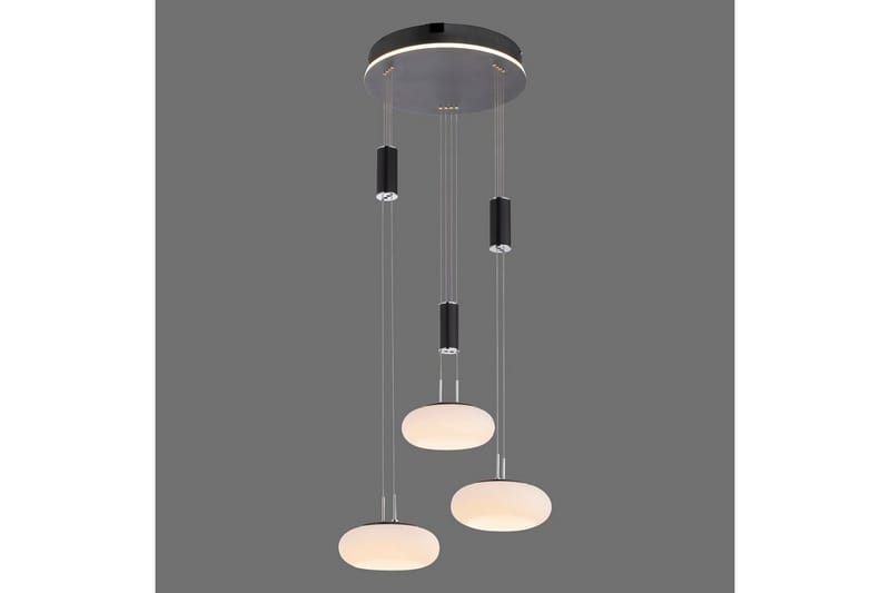 Taklampa Q-Etienne - 40x200x44 cm, Svart - Belysning & el - Inomhusbelysning & lampor - Taklampa & takbelysning - Pendellampor & hänglampor