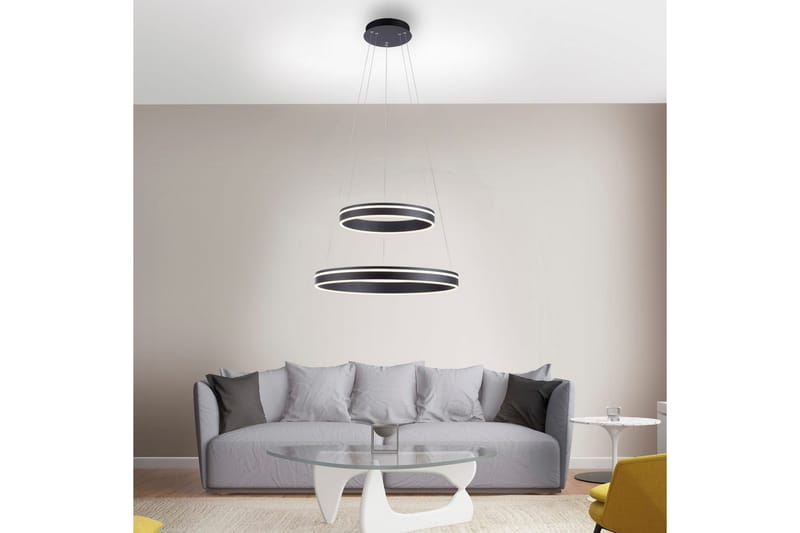 Taklampa Q-Vito - 59x200x59 cm, Antracit - Belysning & el - Inomhusbelysning & lampor - Taklampa & takbelysning - Pendellampor & hänglampor