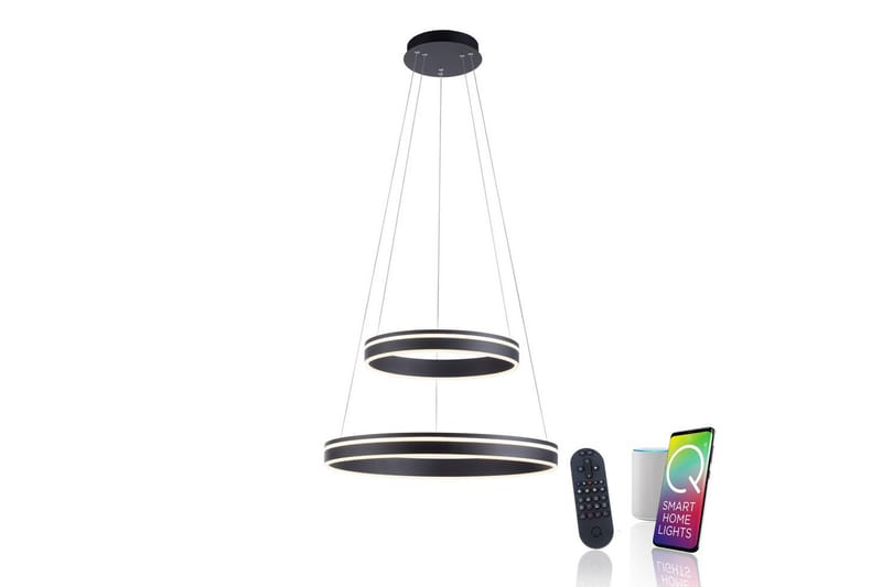 Taklampa Q-Vito - 59x200x59 cm, Antracit - Belysning & el - Inomhusbelysning & lampor - Taklampa & takbelysning - Pendellampor & hänglampor