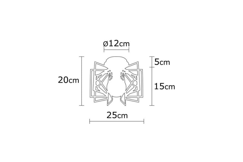 Taklampa Quira Svart - Svart - Belysning & el - Inomhusbelysning & lampor - Taklampa & takbelysning - Plafond