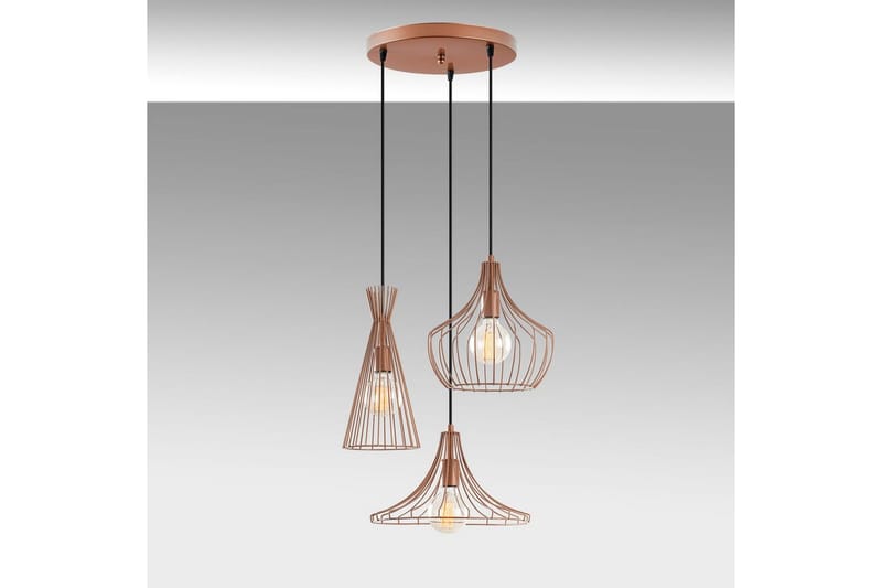 Taklampa Ralden Koppar - Guld - Belysning & el - Inomhusbelysning & lampor - Taklampa & takbelysning - Pendellampor & hänglampor