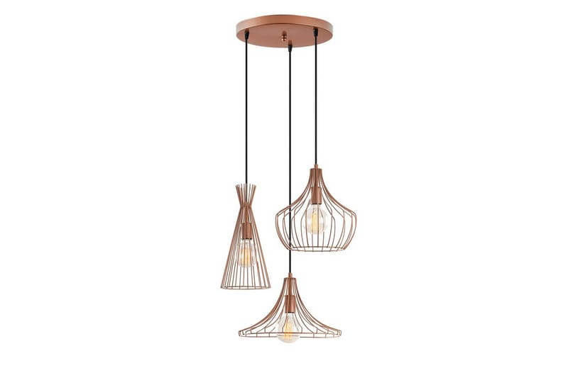 Taklampa Ralden Koppar - Guld - Belysning & el - Inomhusbelysning & lampor - Taklampa & takbelysning - Pendellampor & hänglampor