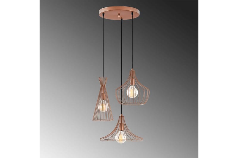 Taklampa Ralden Koppar - Guld - Belysning & el - Inomhusbelysning & lampor - Taklampa & takbelysning - Pendellampor & hänglampor