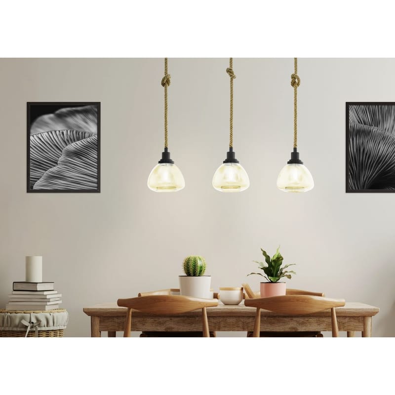 Taklampa Rampside med 3 Lampor - 19,5 cm - Belysning & el - Inomhusbelysning & lampor - Taklampa & takbelysning - Pendellampor & hänglampor