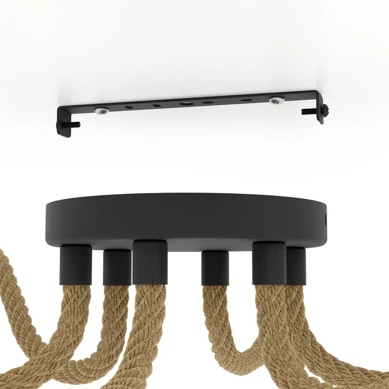 Taklampa Rampside med 6 Lampor - 18 cm - Belysning & el - Inomhusbelysning & lampor - Taklampa & takbelysning - Pendellampor & hänglampor