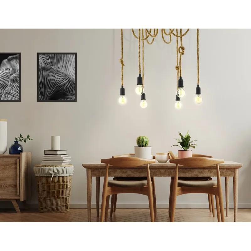 Taklampa Rampside med 6 Lampor - 18 cm - Belysning & el - Inomhusbelysning & lampor - Taklampa & takbelysning - Pendellampor & hänglampor