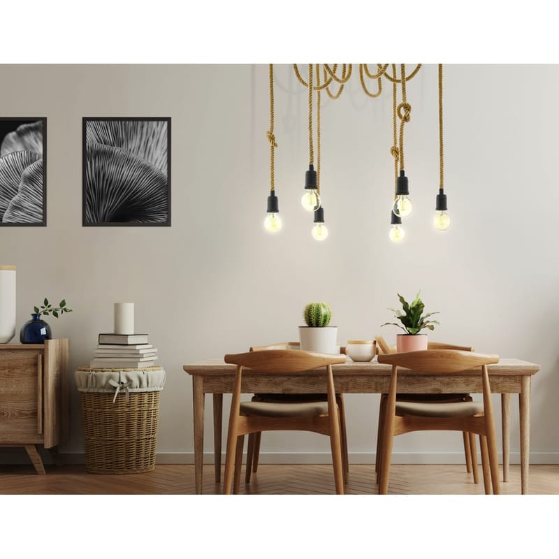 Taklampa Rampside med 6 Lampor - 18 cm - Belysning & el - Inomhusbelysning & lampor - Taklampa & takbelysning - Pendellampor & hänglampor