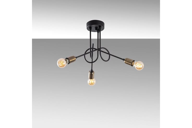 Taklampa Ranju Svart / Antik Treuttag - Treuttag - Belysning & el - Inomhusbelysning & lampor - Taklampa & takbelysning - Pendellampor & hänglampor